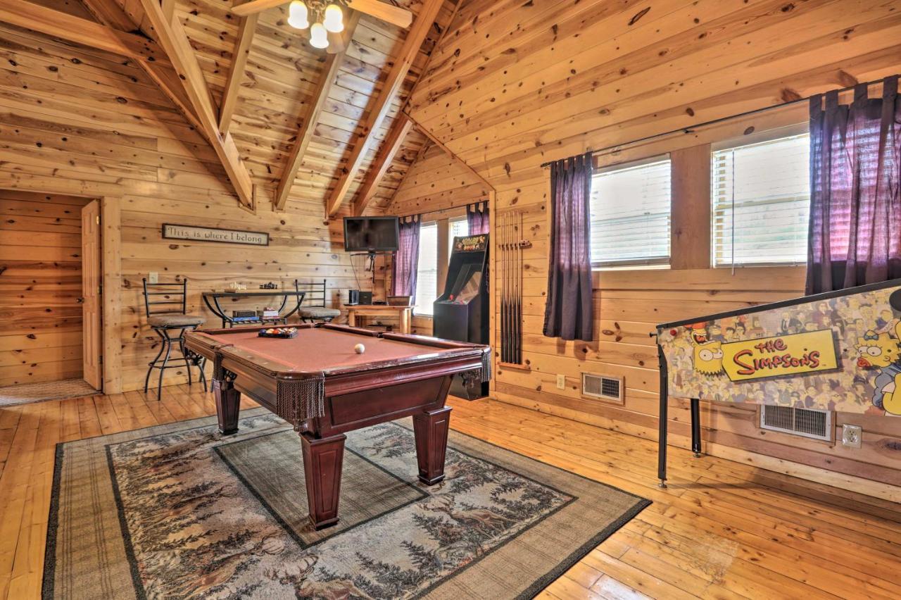Pigeon Forge Cabin With Games, 1 Mi To Parkway! Buitenkant foto